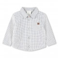 Camisa de flanela xadrez CARREMENT BEAU para RAPAZ