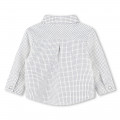 Camisa de flanela xadrez CARREMENT BEAU para RAPAZ