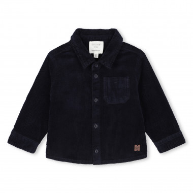 Plain corduroy shirt CARREMENT BEAU for BOY