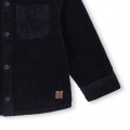 Plain corduroy shirt CARREMENT BEAU for BOY