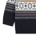 Pullover in jacquard CARREMENT BEAU Per RAGAZZO