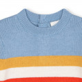 Striped knitted jumper CARREMENT BEAU for BOY