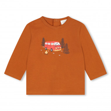 T-shirt de gola redonda CARREMENT BEAU para RAPAZ