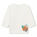 T-shirt com estampa aplicada CARREMENT BEAU para RAPAZ