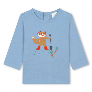 T-shirt com estampa de jardim CARREMENT BEAU para RAPAZ