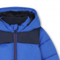 Two-tone water-repellent parka CARREMENT BEAU for BOY