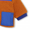 Two-tone bi-material coat CARREMENT BEAU for BOY