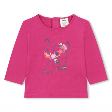 T-shirt com estampa aplicada CARREMENT BEAU para RAPARIGA