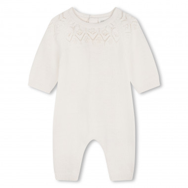 Combinaison en tricot unie CARREMENT BEAU pour FILLE