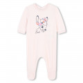 Velvet pyjamas with print CARREMENT BEAU for GIRL