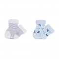 Pack de 2 pares de calcetines CARREMENT BEAU para NIÑO