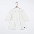 Knitted cotton dress CARREMENT BEAU for GIRL