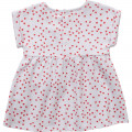 Vestido de algodón ecológico CARREMENT BEAU para NIÑA