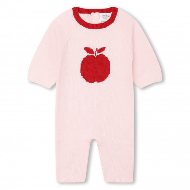 Apple knitted babygrow  for 