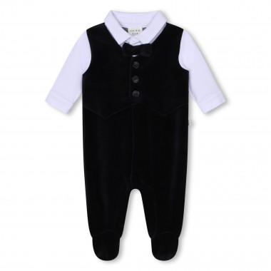 Romper with bow tie CARREMENT BEAU for BOY