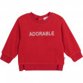 Embroidered terry sweatshirt CARREMENT BEAU for BOY