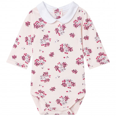 Floral-patterned onesie  for 