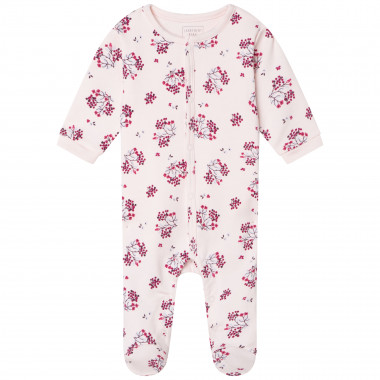 Pyjama met bloemetjesmotief  Voor