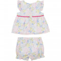 SET BLOUSE+BLOOMER CARREMENT BEAU Voor