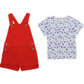 SALOPETT+T-SHIRT CARREMENT BEAU Voor