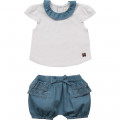 T-shirt and bloomers set CARREMENT BEAU for GIRL