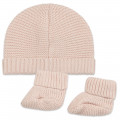 Hat and booties set CARREMENT BEAU for GIRL