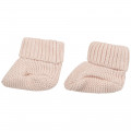 Hat and booties set CARREMENT BEAU for GIRL