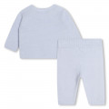 Cardigan and bottoms outfit CARREMENT BEAU for BOY