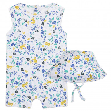 Short playsuit with hat  for 