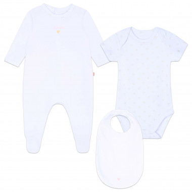 Three-piece cotton set CARREMENT BEAU for GIRL