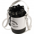 Sac seau grainé bicolore KARL LAGERFELD KIDS pour FILLE