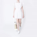 Bi-material beach bag KARL LAGERFELD KIDS for GIRL