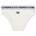 Pack de calzoncillos con logo KARL LARGERFELD KIDS para NIÑA