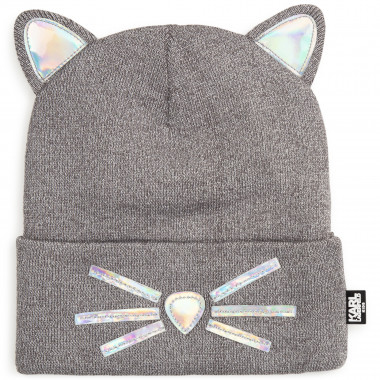 Cat-head hat KARL LAGERFELD KIDS for GIRL