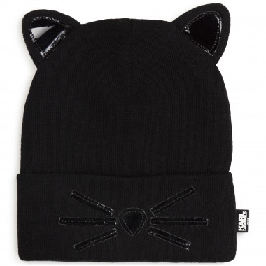 Cat-ears hat KARL LAGERFELD KIDS for GIRL