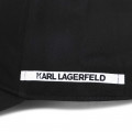 Baseball cap with print KARL LAGERFELD KIDS for GIRL
