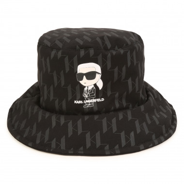 Sun hat with Karl print  for 