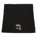 Snood with rhinestone patch KARL LAGERFELD KIDS for GIRL