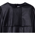 Dress with contrasting collar KARL LAGERFELD KIDS for GIRL