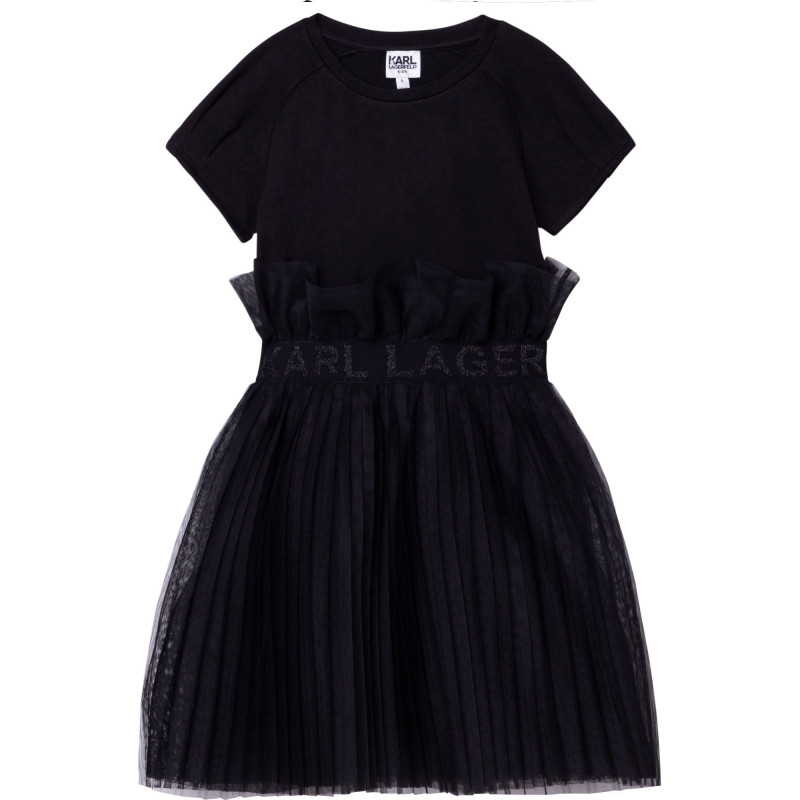 Robe noire best sale karl lagerfeld
