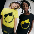 Robe manches courtes KARL LAGERFELD KIDS pour FILLE