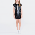 Lightweight dress with logo KARL LAGERFELD KIDS for GIRL