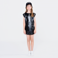 Lightweight dress with logo KARL LAGERFELD KIDS for GIRL