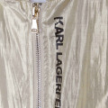 Vestito lucido con zip KARL LAGERFELD KIDS Per BAMBINA
