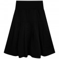 Midi skirt with small pouch KARL LAGERFELD KIDS for GIRL