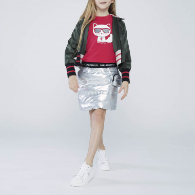Short coated padded skirt KARL LAGERFELD KIDS for GIRL