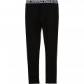 Leggings in jersey KARL LAGERFELD KIDS Per BAMBINA