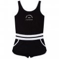 Playsuit with shoulder straps KARL LAGERFELD KIDS for GIRL