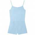 Playsuit with straps KARL LAGERFELD KIDS for GIRL