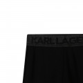 Leggings con stampa lucida KARL LAGERFELD KIDS Per BAMBINA